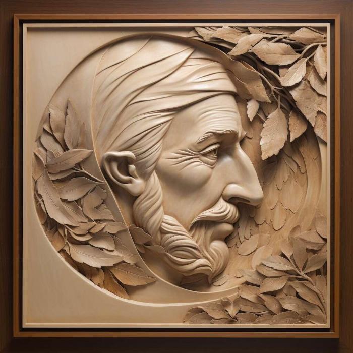 نموذج ثلاثي الأبعاد لآلة CNC 3D Art 